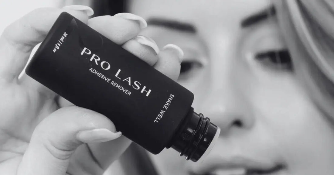 Lash beauty treatments featuring Pro Lash adhesive remover for safe and effective lash removal.
