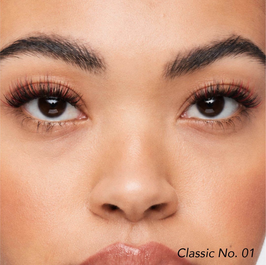Burgundy Balayage Lashes