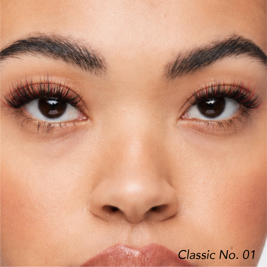 Burgundy Balayage Lashes