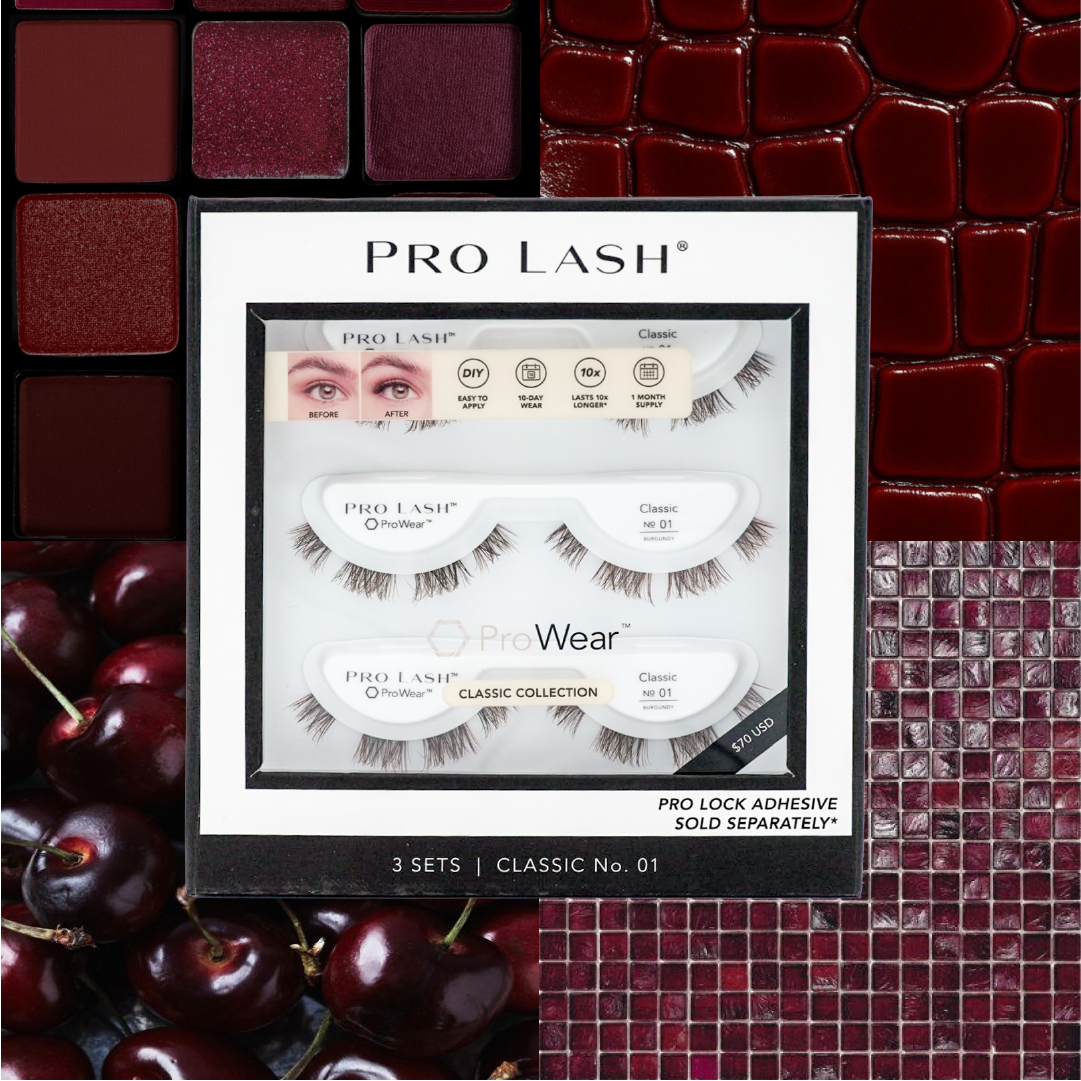 Burgundy Balayage Lashes