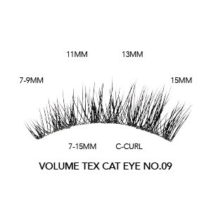 Volume Textured Cat Eye No. 09