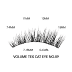Volume Textured Cat Eye No. 09