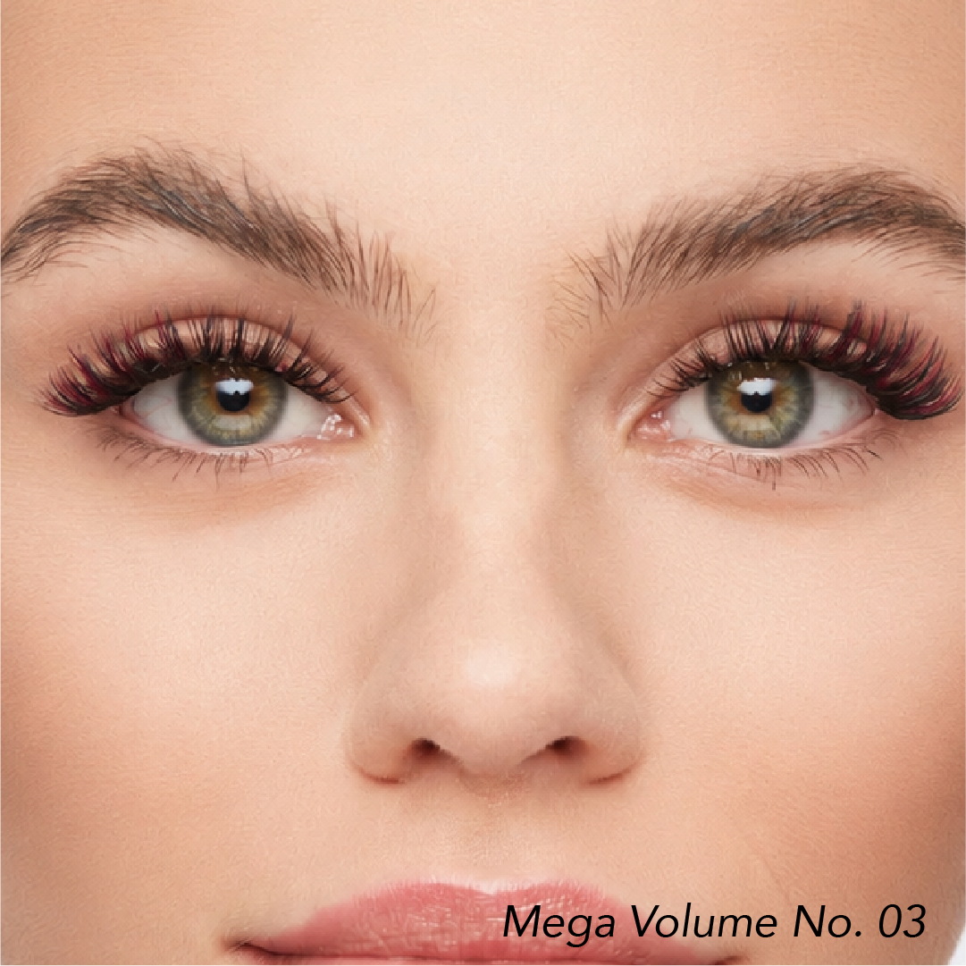 Burgundy Balayage Lashes