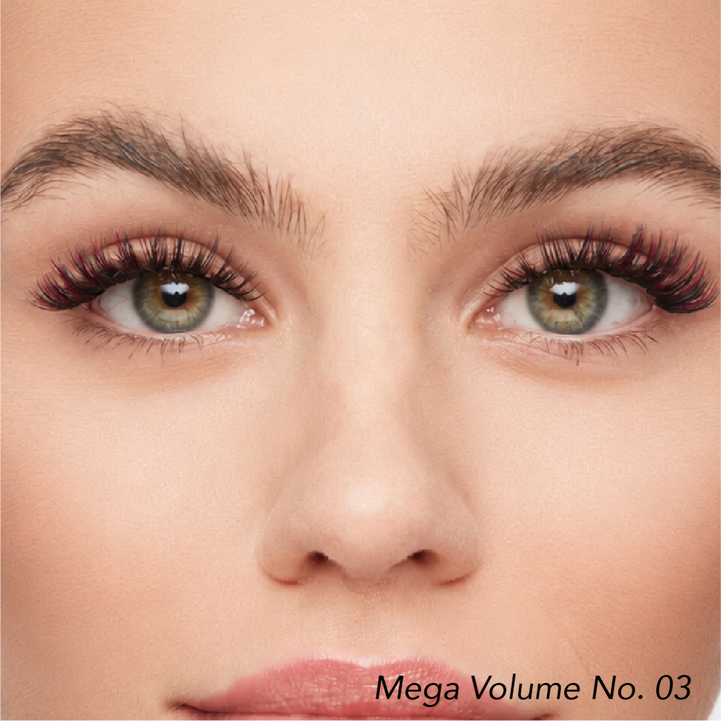 Burgundy Balayage Lashes