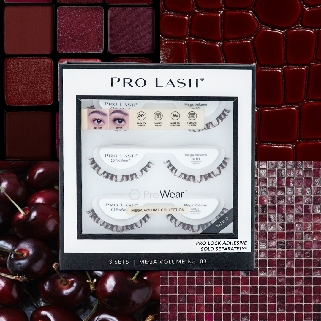 Burgundy Balayage Lashes