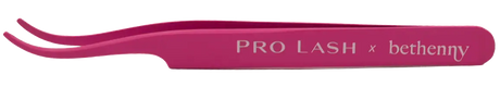 Pro Lash x Bethenny Miami Pink Tweezers