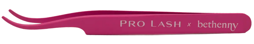 Pro Lash x Bethenny Miami Pink Tweezers