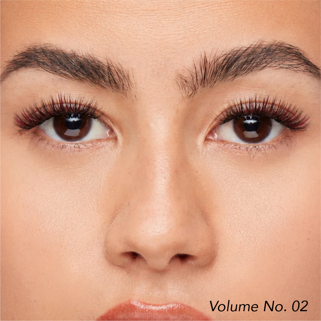 Burgundy Balayage Lashes