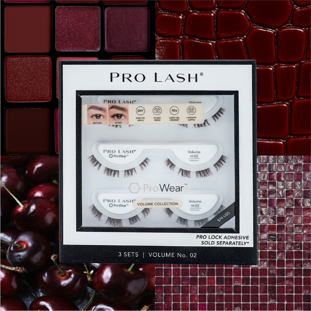 Burgundy Balayage Lashes
