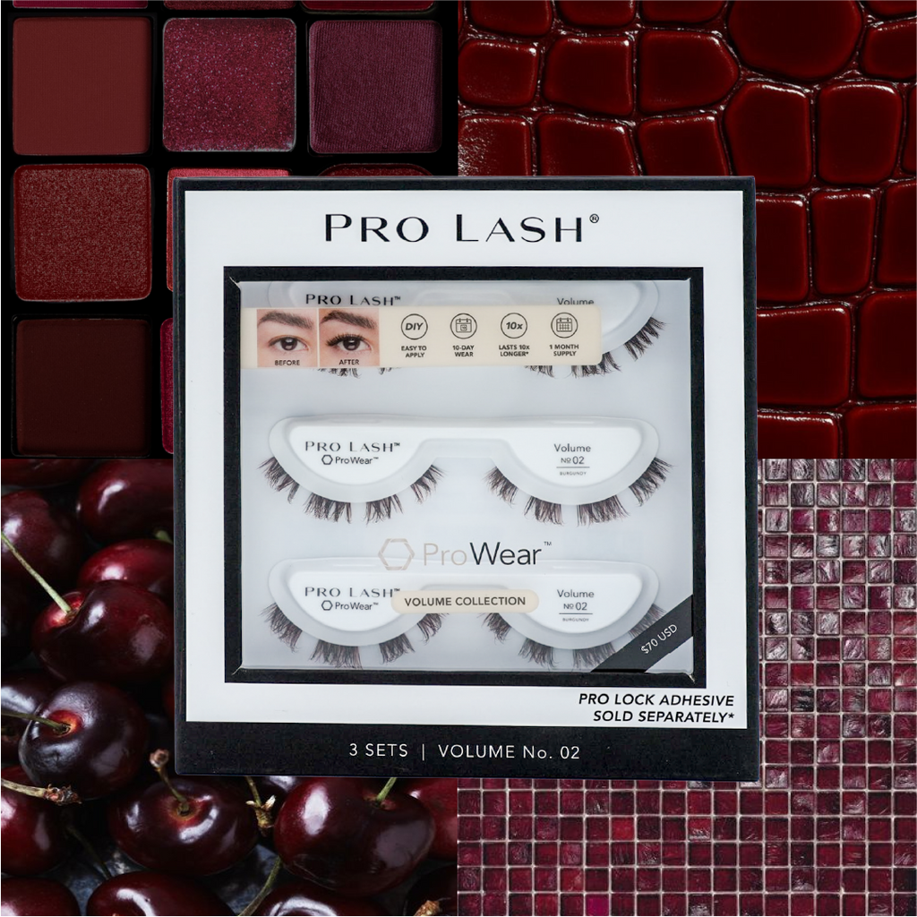 Burgundy Balayage Lashes