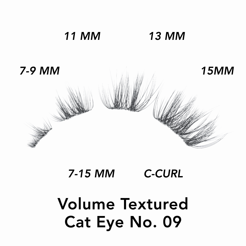 Volume Textured Cat Eye No. 09