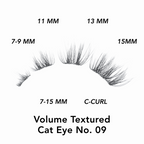 Volume Textured Cat Eye No. 09