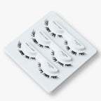 Volume wispy lashes in Pro Lash Volume Wispy No.10 style featuring four premade sets with soft, fluttery design.